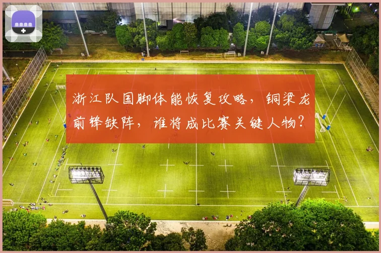 浙江队国脚体能恢复攻略,铜梁龙前锋缺阵,谁将成比赛关键人物?