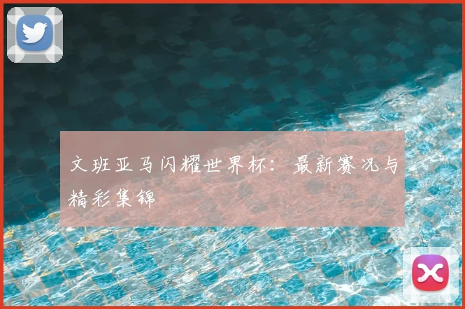 文班亚马闪耀世界杯:最新赛况与精彩集锦